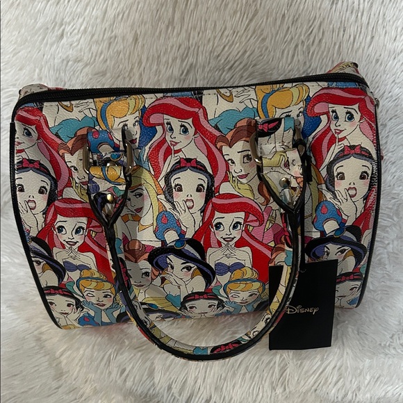 Loungefly Disney Princess (AOP) Pattern Satchel Bag - Picture 3 of 8